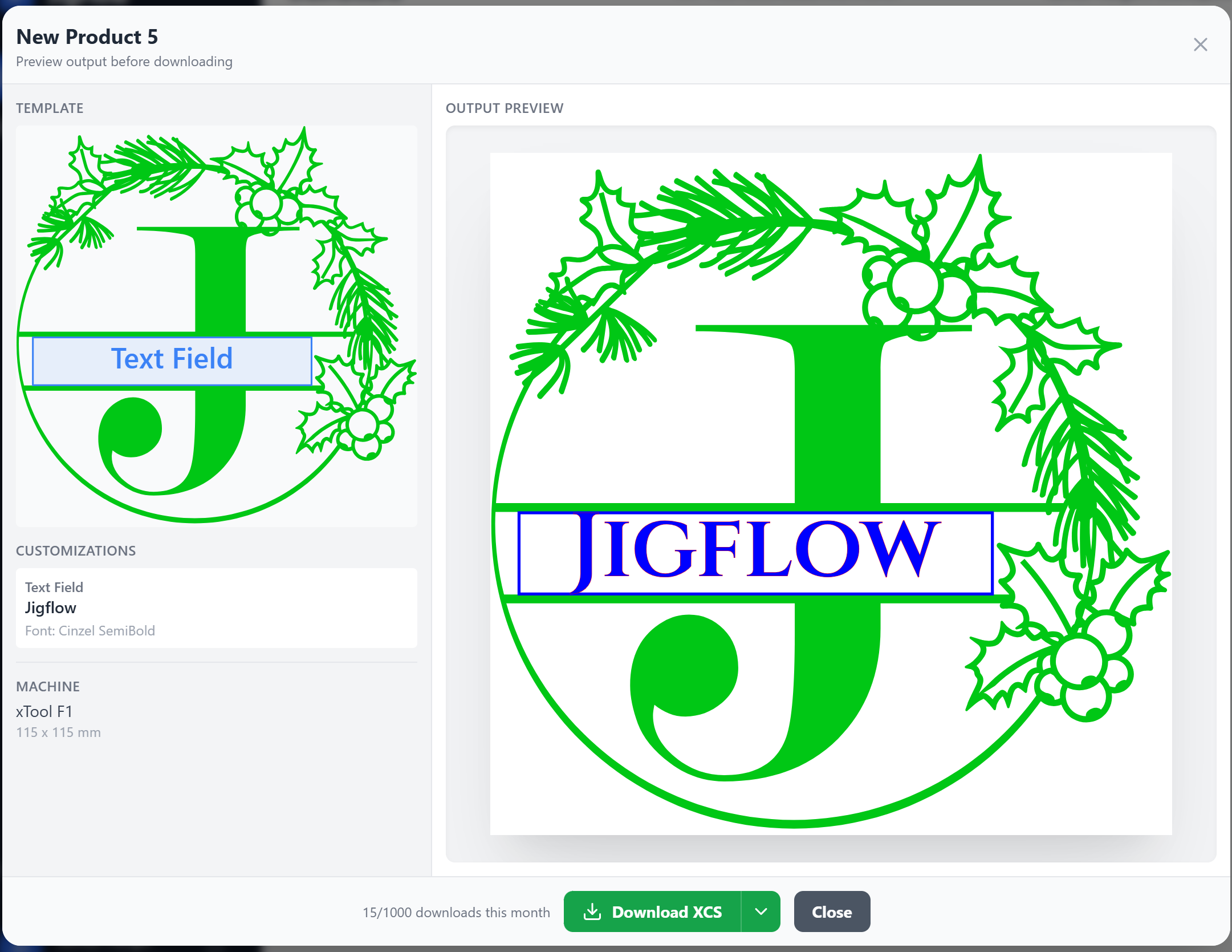 JigFlow Preview